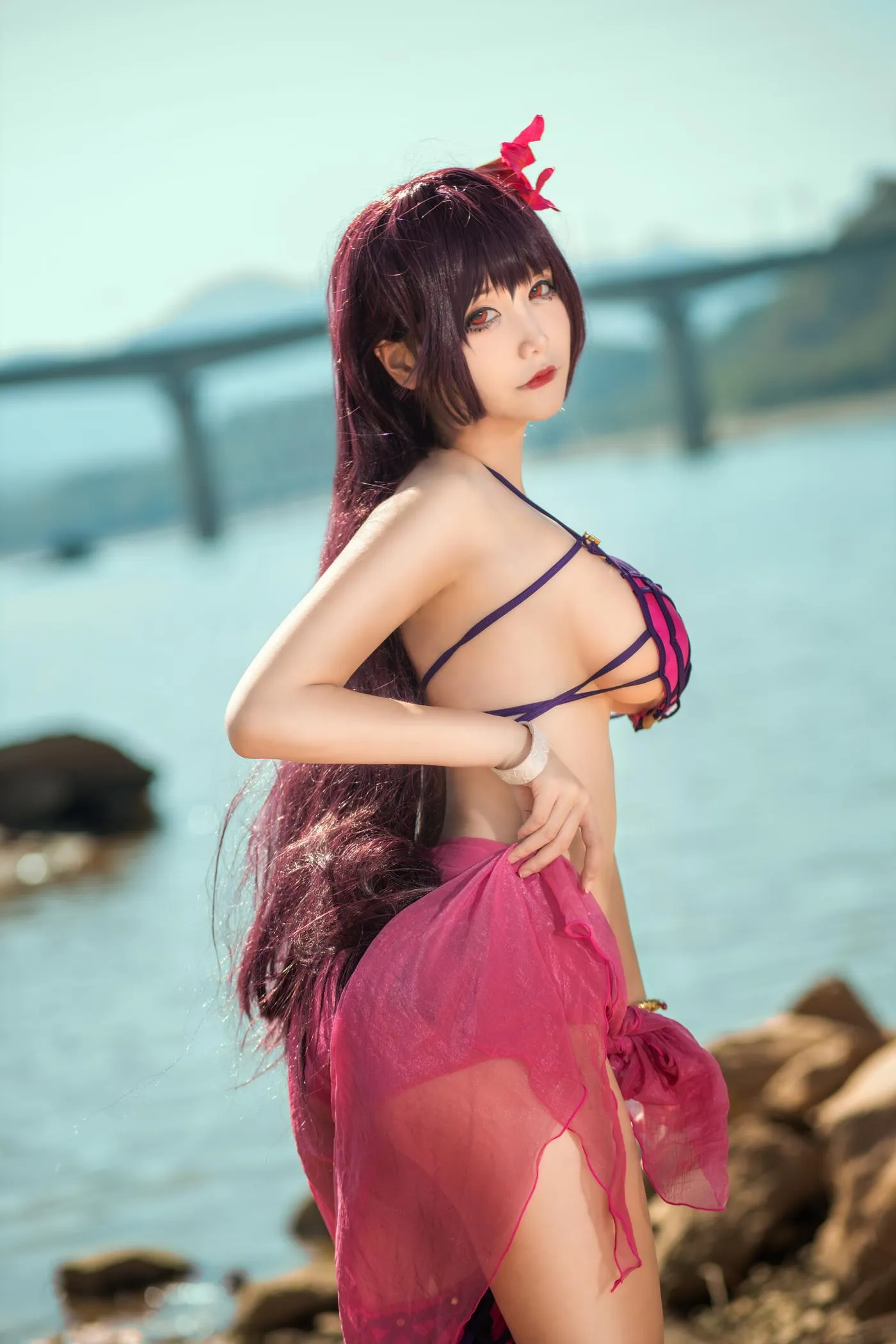仙九Airi – NO.08 斯卡哈水着 [15P]插图1